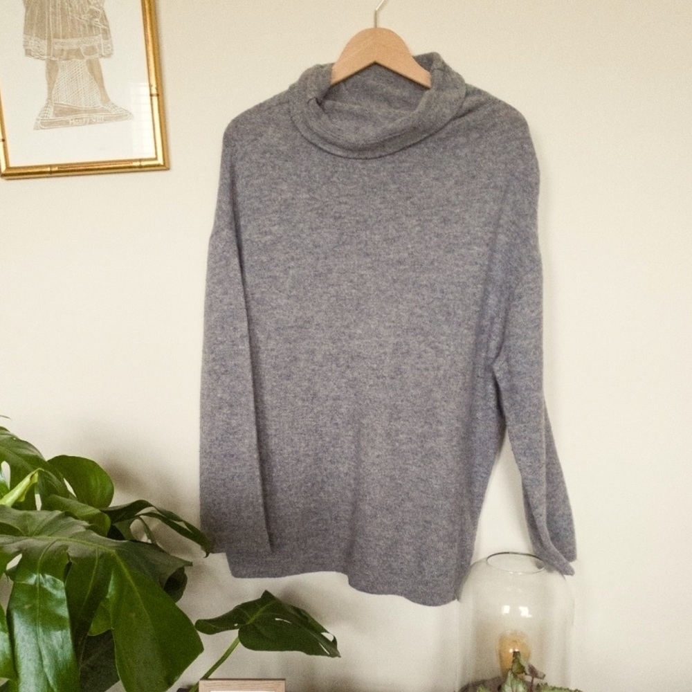 Lambswool Cowl Necked Sweater